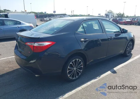 2015 Toyota Corolla S Plus z USA, uszkodzony, nr VIN 2T1BURHE5FC464336
